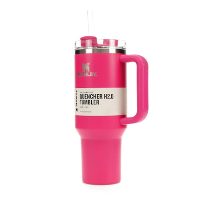 Stanley Flowstate Quencher 40oz Tumbler Camelia