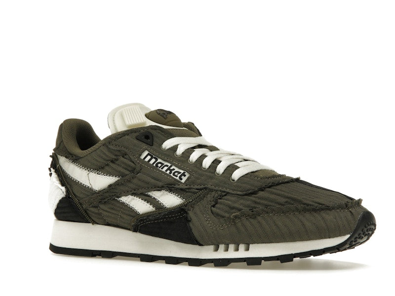 Reebok Classic Leather Pump Market Army Green