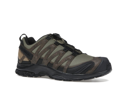 Salomon XA Pro 3D Distressed Leather Dark Earth Black