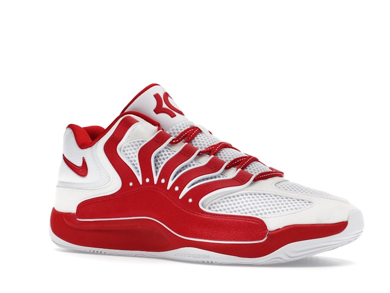 Nike KD 18 TB White University Red