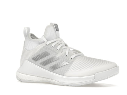 adidas Crazyflight Mid Cloud White Silver Metallic Grey (Women's)