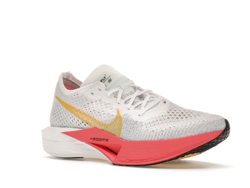 Nike ZoomX Vaporfly 3 White Topaz Gold Sea Coral (Women's)