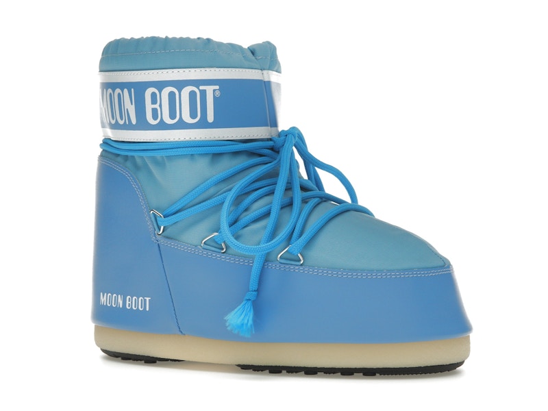 Moon Boot Icon Low Nylon Boot Alaskan Blue