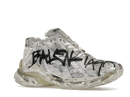 Balenciaga Runner Graffiti White