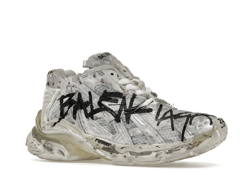 Balenciaga Runner Graffiti White