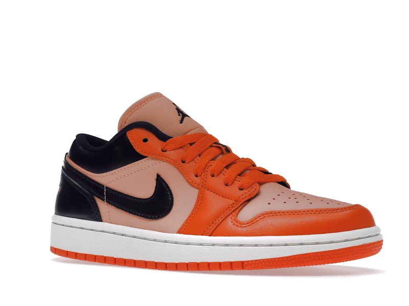Jordan 1 Low Orange Black (Women's)