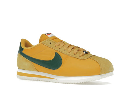 Nike Cortez Textile Yellow Ochre Gorge Green (Women's)