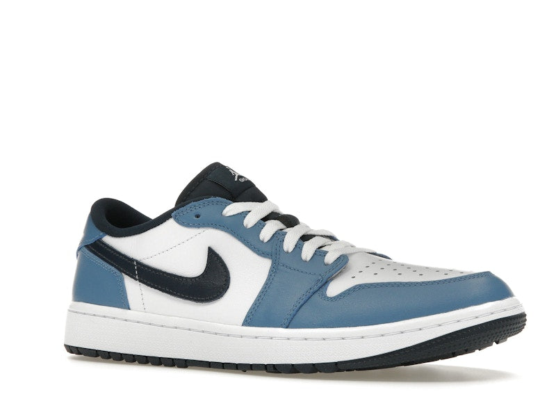 Jordan 1 Low Golf White Aegean Storm