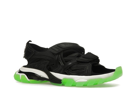 Balenciaga Track Sandal Black White Green