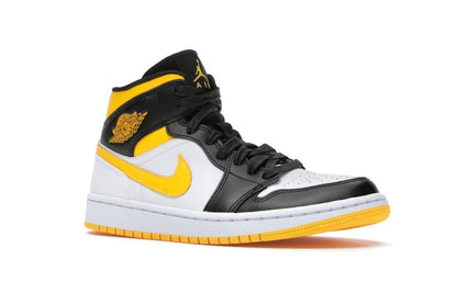 Jordan 1 Mid Laser Orange Black (Women's)