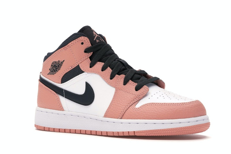 Jordan 1 Mid Pink Quartz (GS)