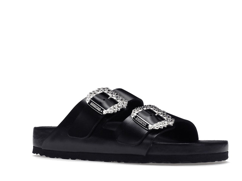 Birkenstock Arizona Manolo Blahnik Black