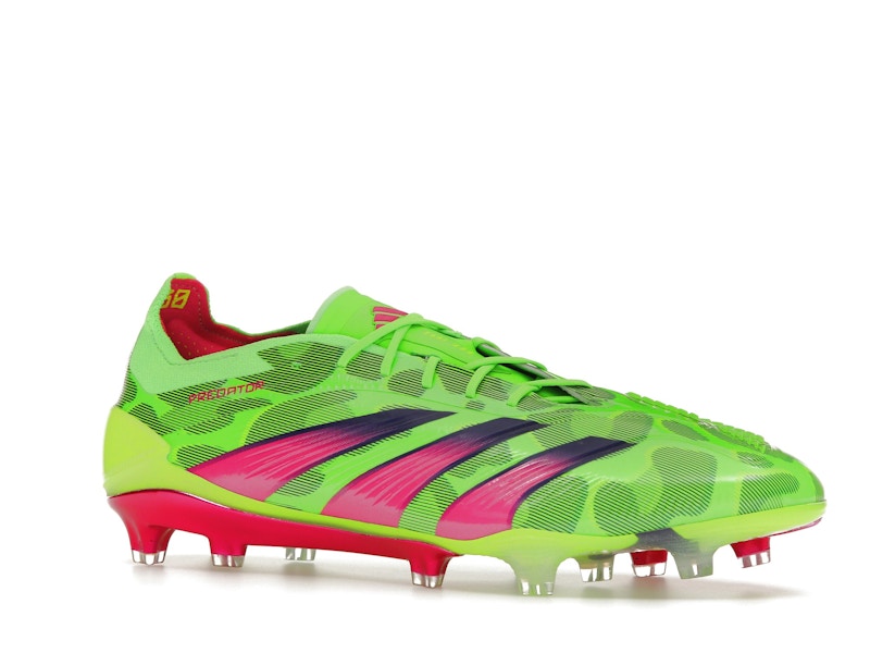 adidas Predator Elite Generation Pred FG Team Solar Green Team Shock Pink Lucid Lemon
