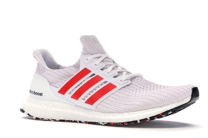adidas Ultra Boost 4.0 Cloud White Active Red