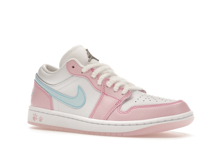 Jordan 1 Low SE Paw Print Pink Foam (Women's)