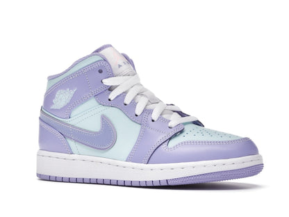 Jordan 1 Mid Purple Aqua (GS)
