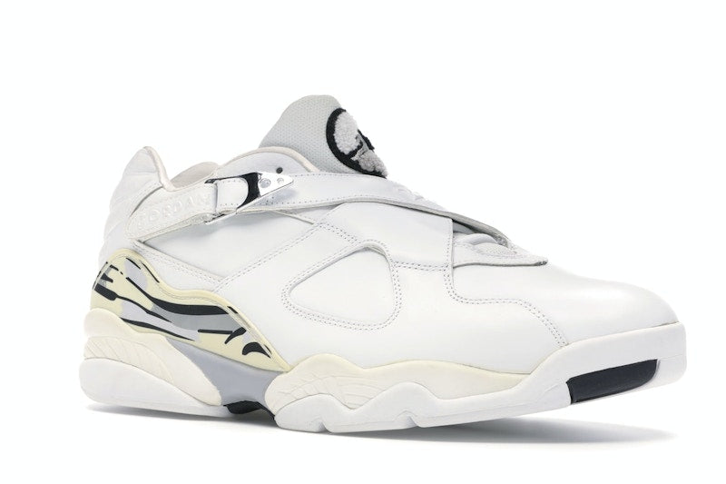 Jordan 8 Retro Low White Metallic Silver