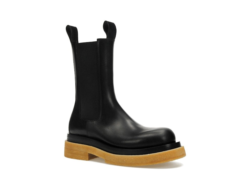 Bottega Veneta Lug Boot Black Gum