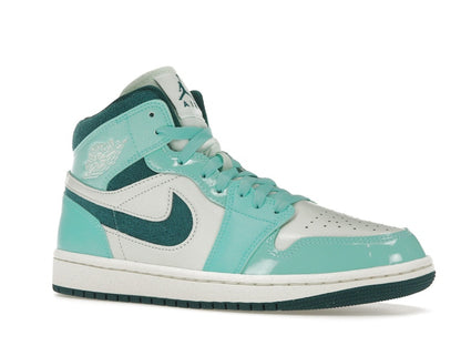 Jordan 1 Mid Chenille Bleached Turquoise (Women's)