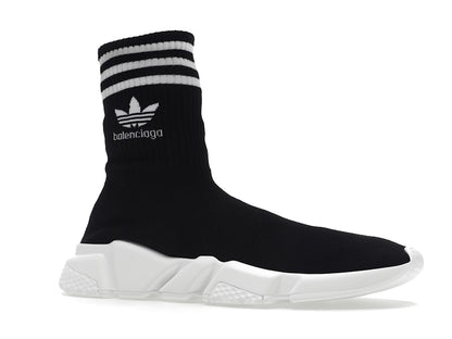Balenciaga x adidas Speed Trainer Black White