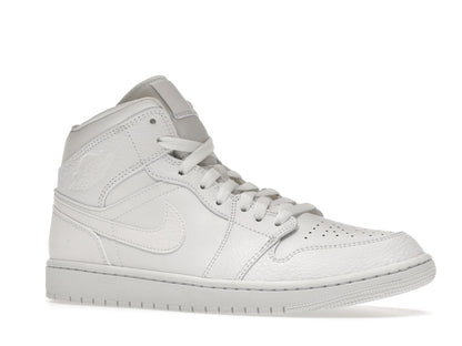 Jordan 1 Mid Triple White 2.0 (2020)