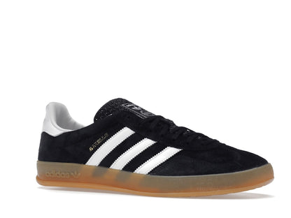 adidas Gazelle Black White Gum