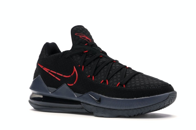 Nike LeBron 17 Low Black Red Dark Grey