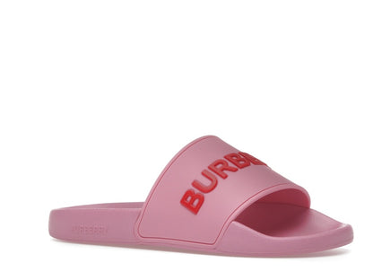 Burberry Embossed Logo Slides Bubblegum Pink (Women's)
