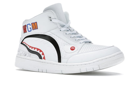 A Bathing Ape Cloud Sta Shark White