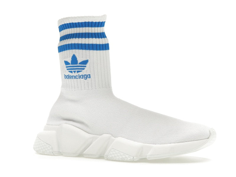 Balenciaga x adidas Speed Trainer White Blue