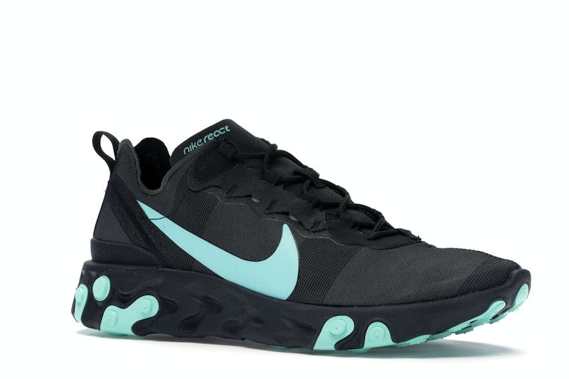 Nike React Element 55 Black Aurora Green