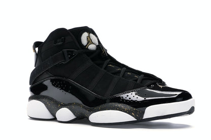 Jordan 6 Rings Black Metallic Gold White