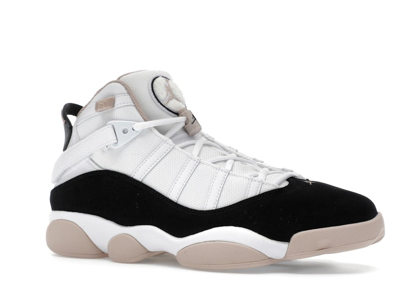 Jordan 6 Rings White Fossil Stone Black