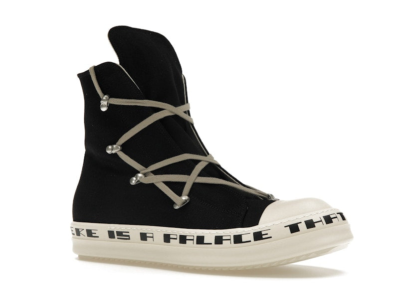 Rick Owens DRKSHDW Hexa High Black Milk