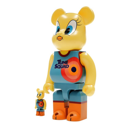 Bearbrick Space Jam: A New Legacy Tweety 100% & 400% Set