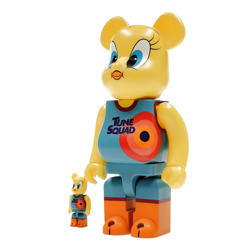 Bearbrick Space Jam: A New Legacy Tweety 100% & 400% Set