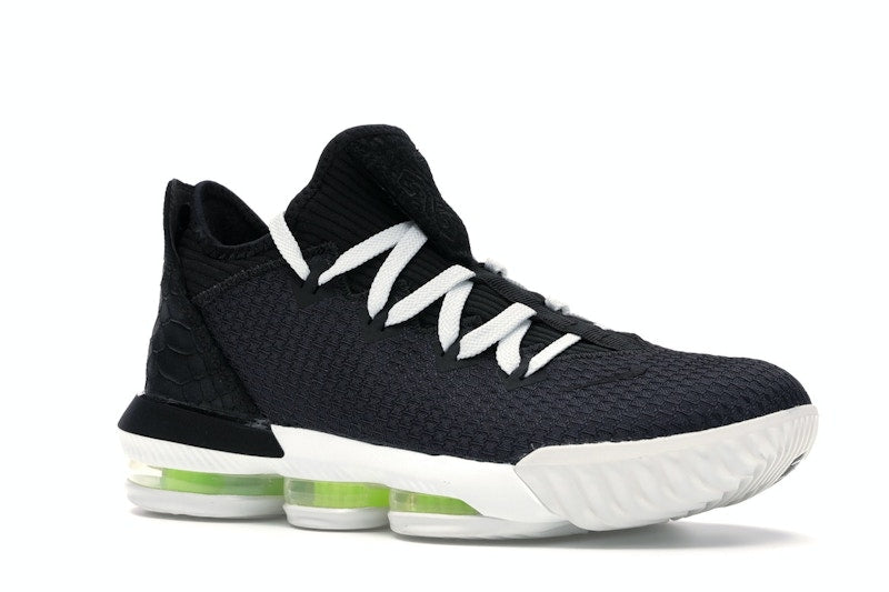 Nike LeBron 16 Low Black Volt Glow