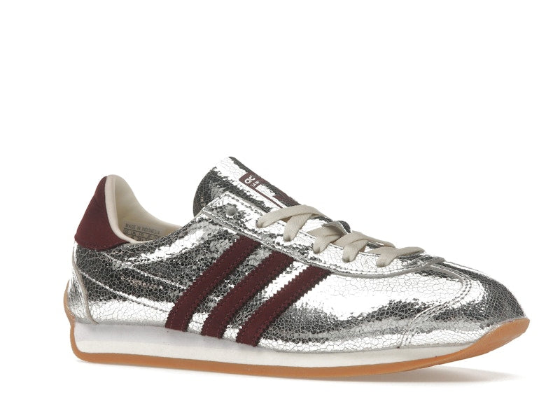 adidas Country OG Silver Metallic Maroon (Women's)