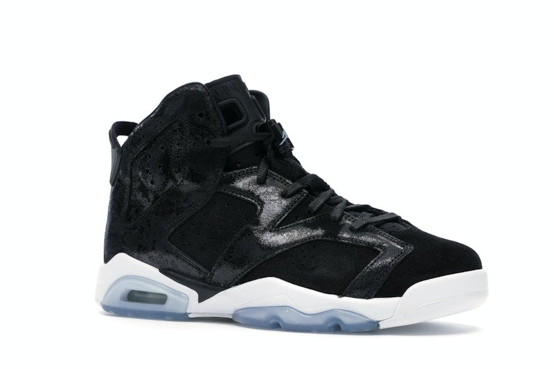 Jordan 6 Retro Heiress Black Suede (GS)