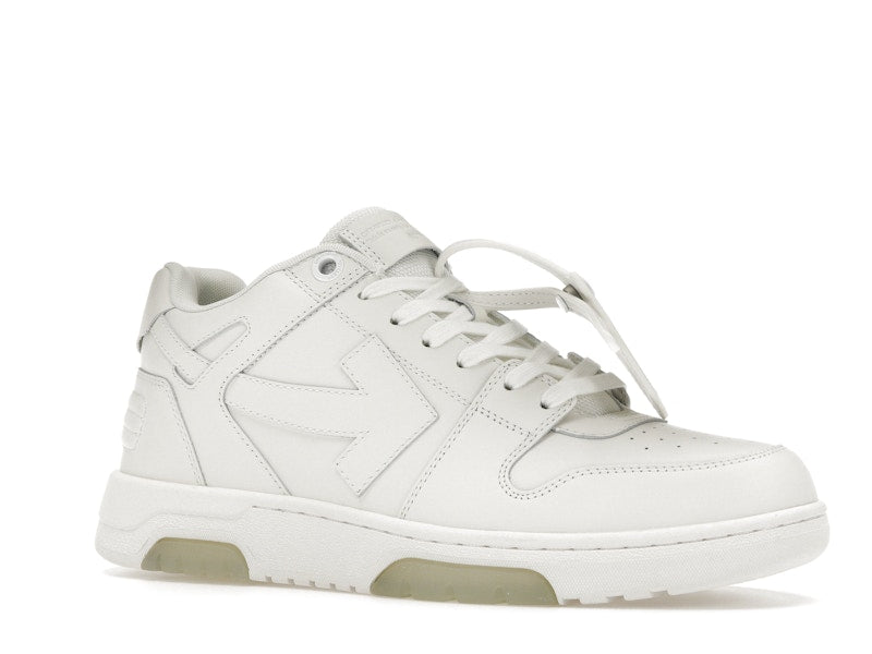 Off-White Out Of Office Calf Leather Triple White