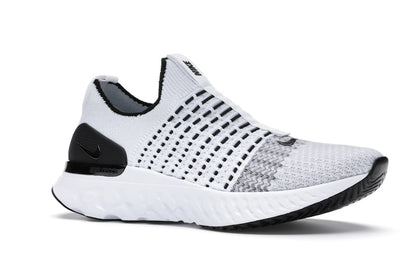 Nike React Phantom Run Flyknit 2 White Black