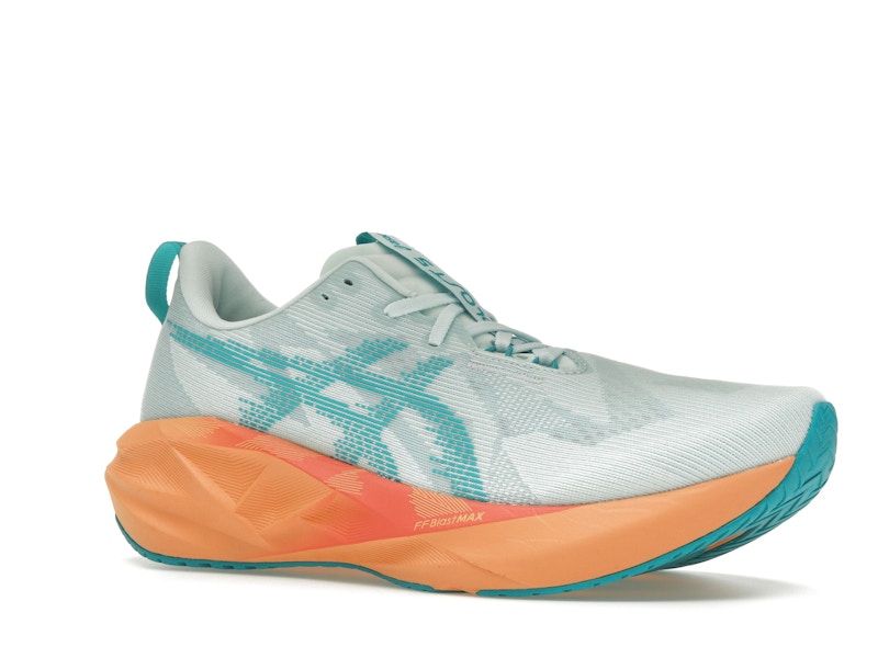 ASICS Novablast 5 Soothing Sea Wave Teal Orange