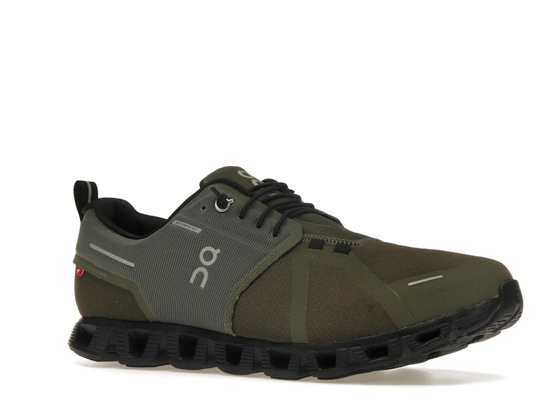 On Running Cloud 5 Waterproof Olive Black