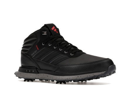adidas S2G Rain.RDY Golf Core Black Iron Metallic Better Scarlet