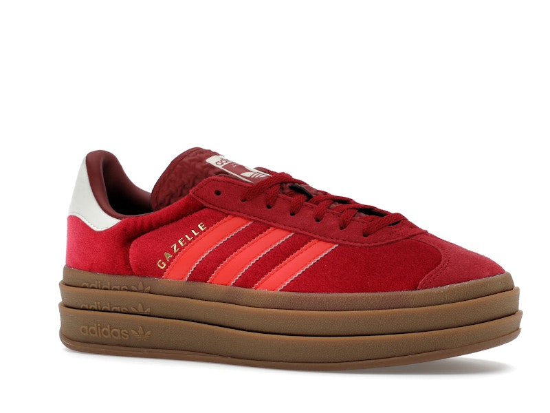 adidas Gazelle Bold Bright Red Velvet (Women's)