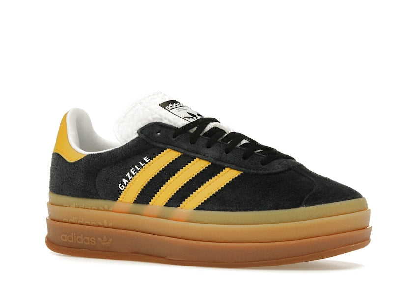 adidas Gazelle Bold Black Bold Gold (Women's)