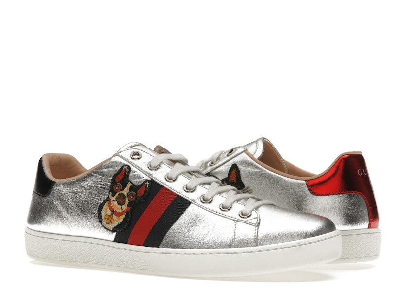 Gucci Ace Year of the Dog Silver (Women's)