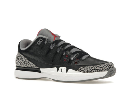 Nike Zoom Vapor AJ3 Black Cement