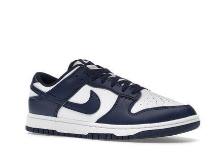 Nike Dunk Low White Midnight Navy