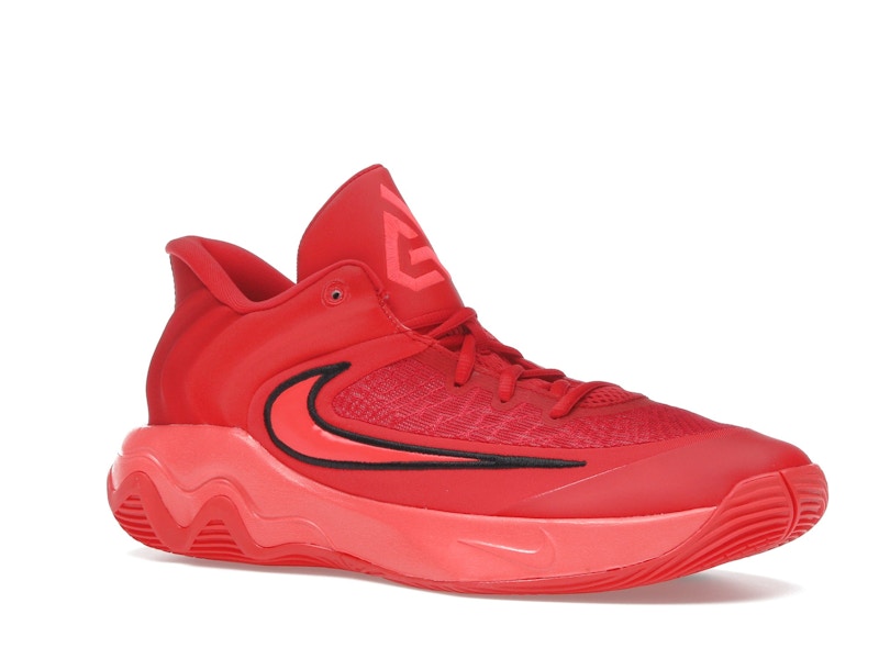 Nike Giannis Immortality 4 University Red Light Crimson